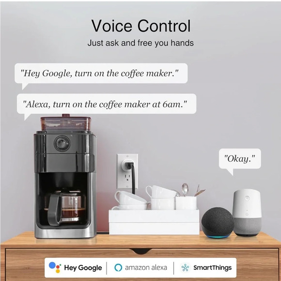 🆕 GHome Smart Plug 2.4GHz, 4 pack - Picture 2 of 5